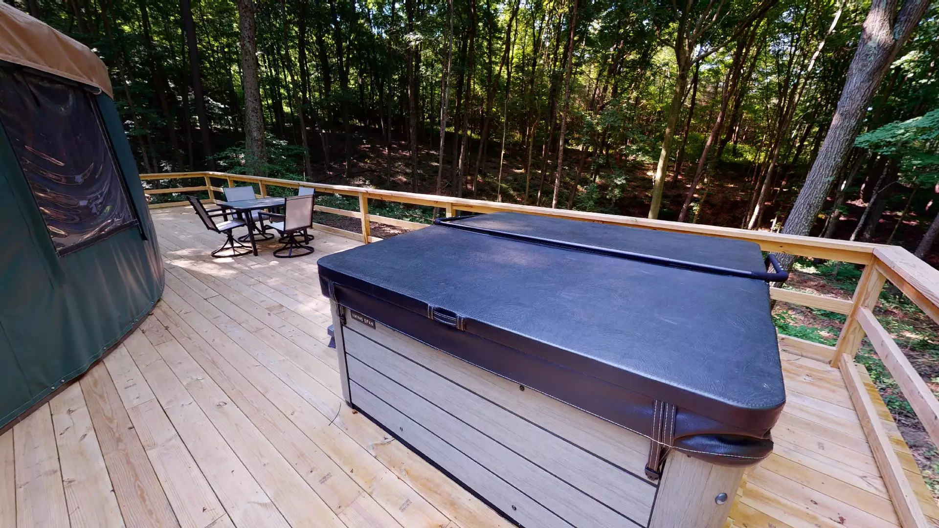 Hocking Hills Yurts Cabins Urban Pine 3002