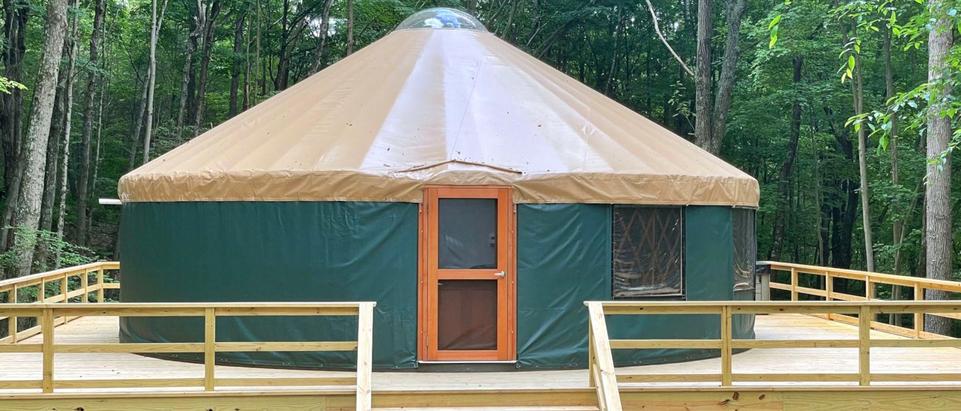 Hocking 2025 hills yurt